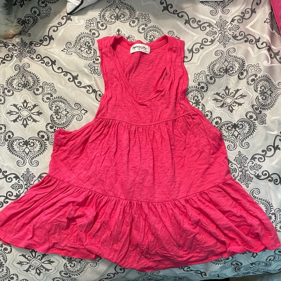 Pink Babydoll Tank Top- NEW - Picture 1 of 2